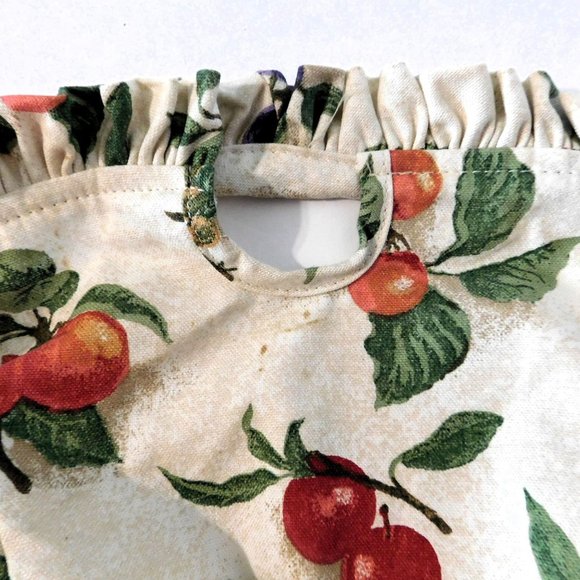 Longaberger 1999 Rectangle Chore Basket Handles Fabric Plastic Liners - Picture 11 of 12